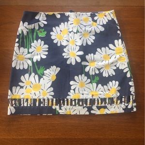 Lilly Pulitzer Dailey skirt with lady bugs sz 14